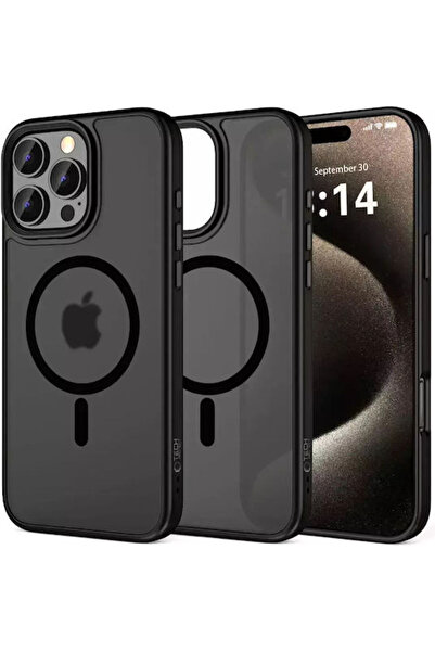 Tech-Protect Magmat Πλαστικό Πίσω Κάλυμμα 2mm Ματ Μαύρο (iPhone 16 Pro Max)