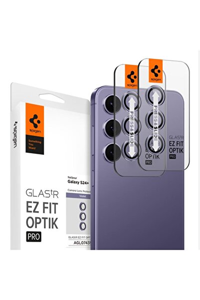 Spigen Γυαλί tR EZ Fit Optik Pro 2 Pack, βιολετί - Samsung Galaxy S24+