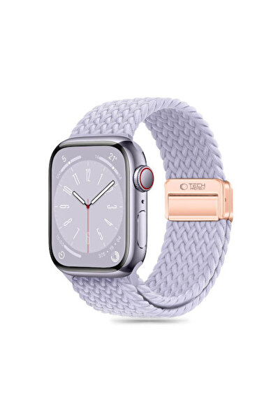 Tech-Protect Υφασμάτινο λουράκι μωβ (Apple Watch 38/40/41/42mm)