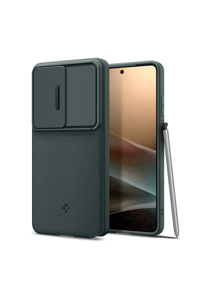 Spigen Οπτική Θωράκιση, πράσινο της αβύσσου - Samsung Galaxy S26 Ultra