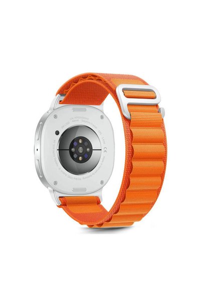 Tech-Protect Υφασμάτινο λουράκι Πορτοκαλί (SAMSUNG Watch 8, Classic)