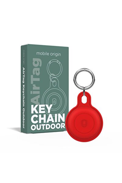 Mobile Origin Airtag Μπρελόκ Εξωτερικού Χώρου, κόκκινο