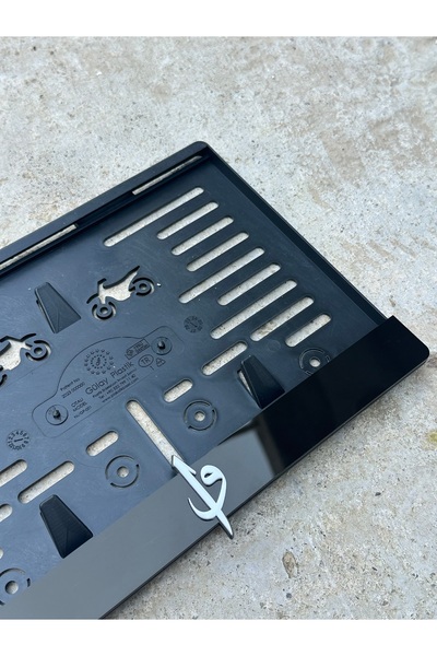 taş pleksi ARAPÇA ELİF VE VAV | MOTOR PLAKALIK 3D PARLAK PLEKSİ TÜM MOTOSİKLE...