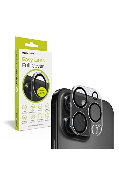 Mobile Origin Easy Lens πλήρης κάλυψη, διαφανές - iPhone 14 Pro / 14 Pro Max