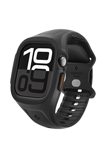 Spigen Liquid Air Pro, ματ μαύρο - Apple Watch 10 46mm