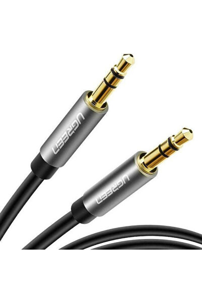 Ugreen Καλώδιο Ήχου 3.5mm Αρσενικό σε 3.5mm Αρσενικό, Ασημί, 2μ, 10735