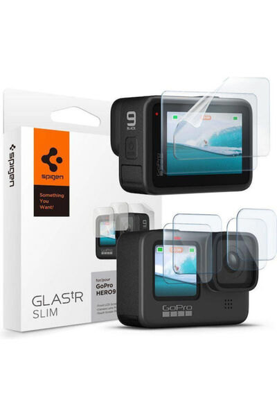 Spigen Glas.tr Slim + Film 2hundred Προστατευτικό Οθόνης για GoPro Hero 9 / H...