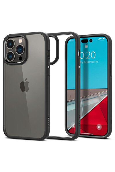 Spigen Κρυστάλλινο Υβριδικό, μαύρο ματ - iPhone 14 Pro
