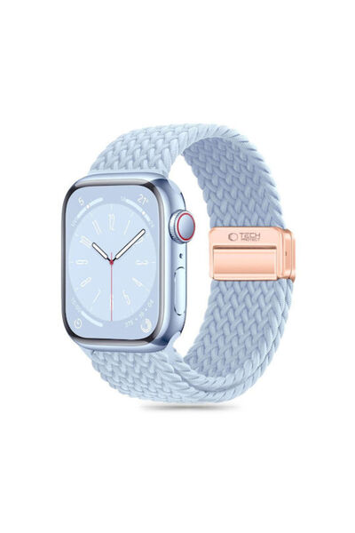 Tech-Protect Υφασμάτινο λουράκι μπλε (Apple Watch 38/40/41/42mm)