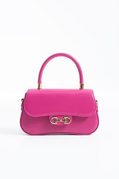 DEV 3 ADAM NÇS Φούξια Κάλυμμα Μπαγκέτας Γυναικεία Τσάντα Χιαστί