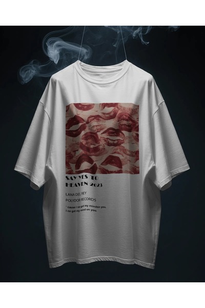 ELFERA Tricou unisex imprimat Lana Del Rey