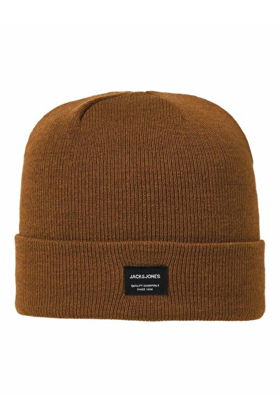 Jack & Jones Ανδρικό Μπερέ - DNA Καφέ