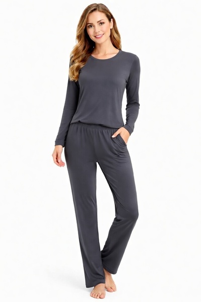 Nena Women's Pajama Set, Thin Loose Pajama Set