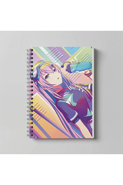 nihonwosekai Hatsune Miku Pjsekai Caiet Anime Colorat A4 60 de foi Megurine Luka