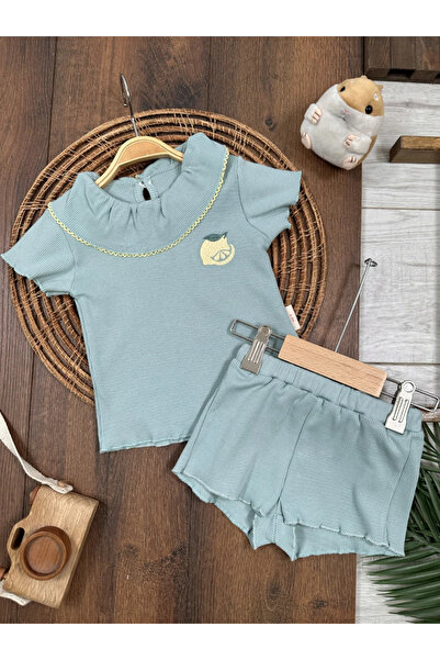 Bolly Baby Berries Embroidered Flexible Camisole Summer Baby Girl Suit