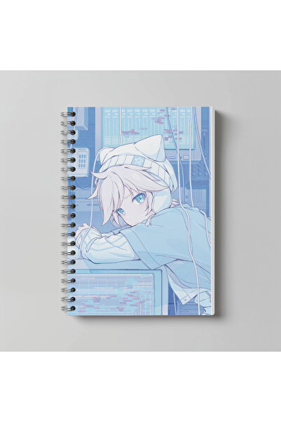 nihonwosekai Hatsune Miku Pjsekai Caiet Anime Colorat A4 60 de foi Kagamine Len