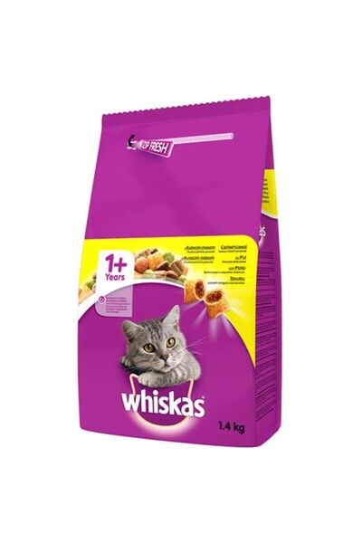 Whiskas Tavuklu Yetişkin Kedi Maması 1,4 kg