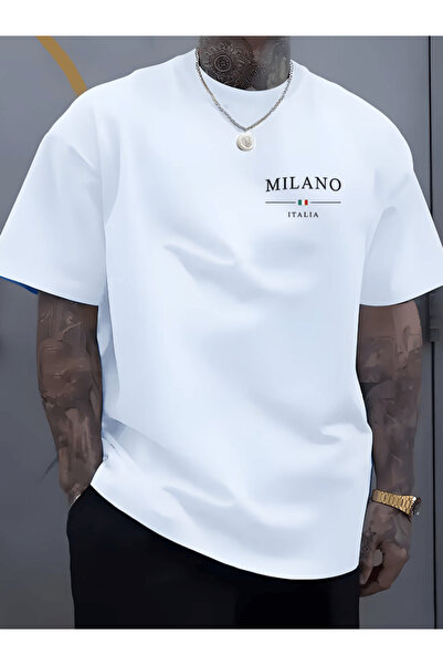 gencerco Εκτυπωμένο premium oversize μπλουζάκι Μιλάνο Ιταλία