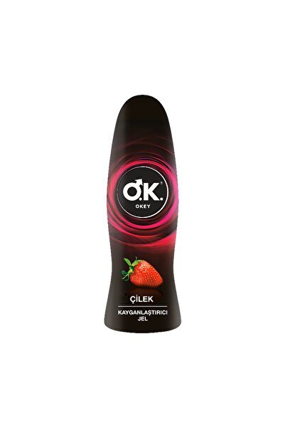 Okey Çilek Kayganlaştırıcı Jel 50 ml