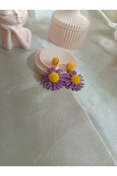 CSAYMODA MOR PAPATYA KÜPE