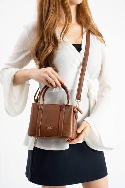 Çanta Trend Gold Detailed Women's Hand and Shoulder Bag