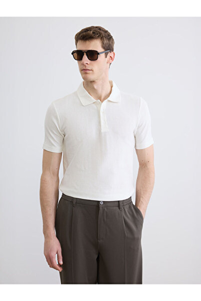LC Waikiki Nevavm with a Difference Polo Collar Men's T-Shirt