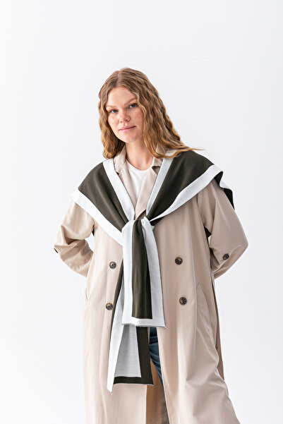 Wega Moda Διπλής όψης με ρέλι Patchwork σχέδιο Πλεκτό μαντήλι – Αθλητικό σάλι...