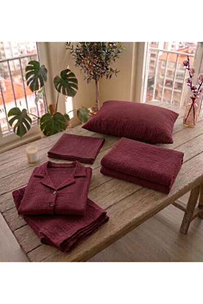 Müslin Pijama Takımı 5' li Set