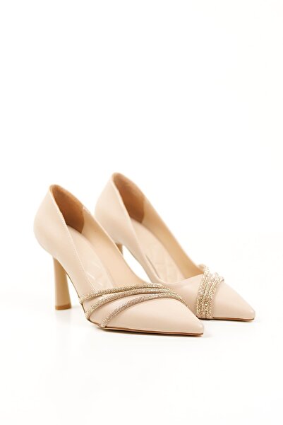 Zerenyus Γυναικεία Παπούτσια Perth Premium Nude Stone 8.5 εκ.