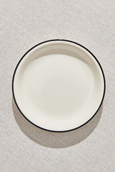 Paşabahçe Electrum Ceramic Mini Plate Bone China - 1 Piece