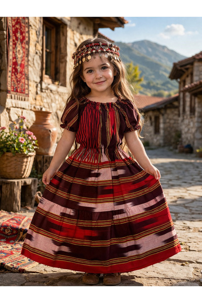 seymenbıçakçılık Κοριτσίστικο Φόρεμα Keşan – Κομψό και άνετο φόρεμα με παραδο...