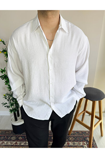 blucombin Premium Modal Fabric Shirt Wide Cut