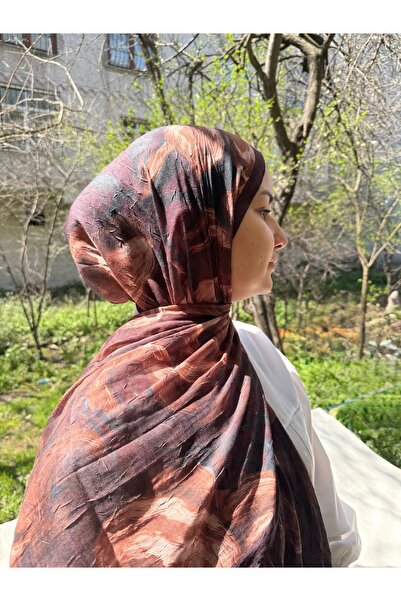 shalby شال من الخيزران بنمط فايد للحجاب الإسلامي