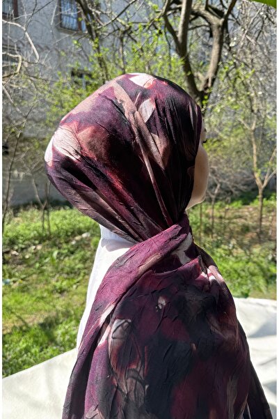 shalby Tesettür Flow Pattern Bamboo Shawl