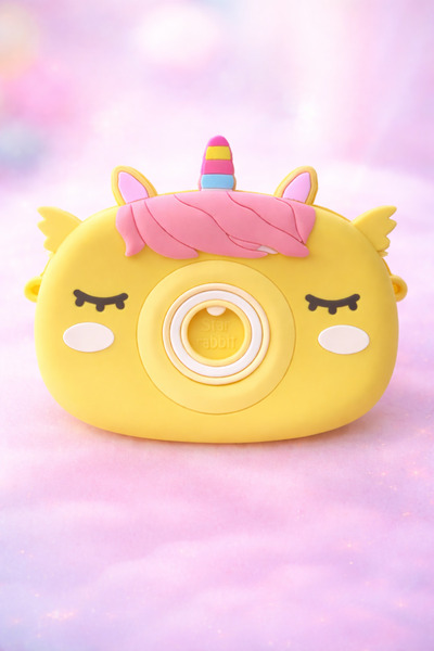 Joinkidz Unicorn Desenli Pop-it Oyuncaklı Silikon Kız Çocuk Mini Omuz Çanta