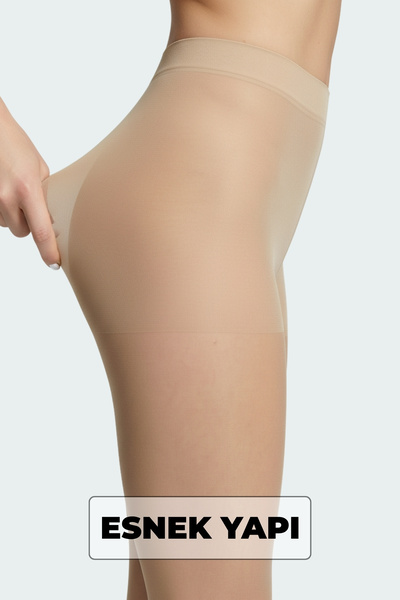 elilom 5D Micro Invisible Anti-Slip Pantyhose – Non-Slip, Thin, Matte, Fit and Firming (Skin)