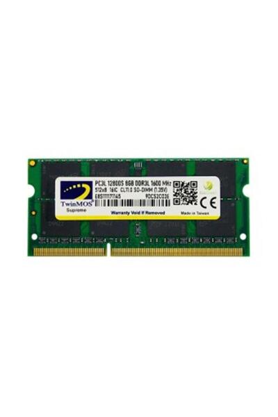 TwinMOS ذاكرة الوصول العشوائي للكمبيوتر المحمول 8 جيجا DDR3 1600 ميجا هرتز CL...