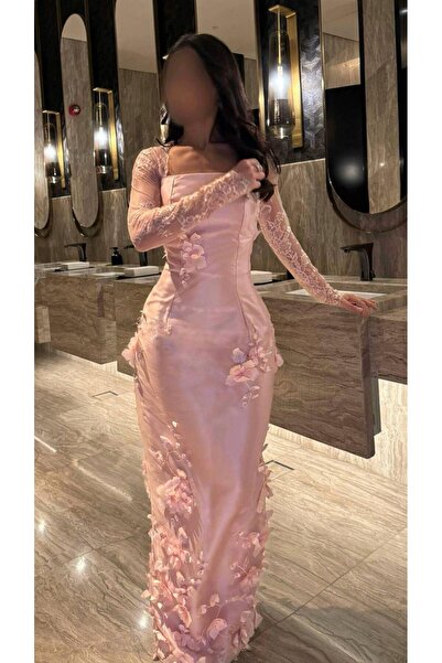 Diva style فستان سهره وردي