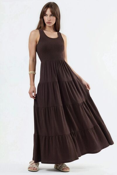 Hiccup BUSEM Φόρεμα μάξι με υφή και λαιμόκοψη U