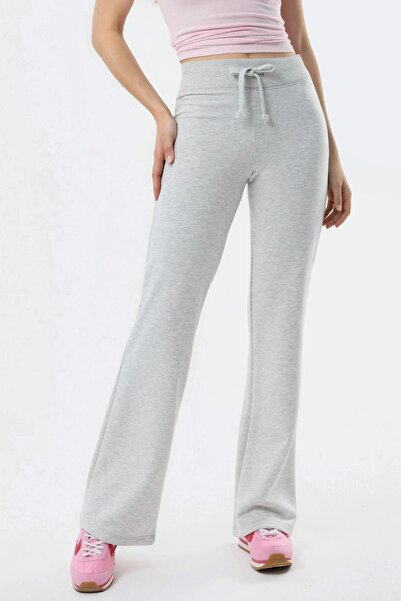 Hiccup Busem Elastic Waist Flare Pants