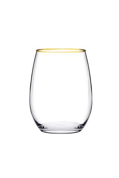 Paşabahçe Amber Golden Touch Şarap Bardağı 570 cc - 1 Adet