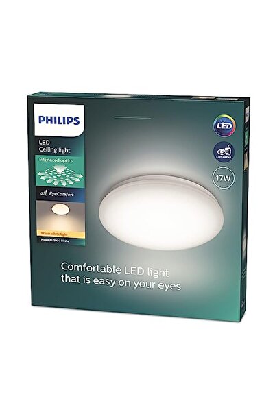 Philips CL200 Fonksiyonel Tavan Lambası 17W 2700K Sarı Işık Entegre LED