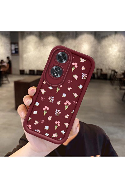 PATTERNOVA Oppo A60 Uyumlu Yüksek Kaliteli Çiçek Darbe Korumalı Kılıf, Kalite...