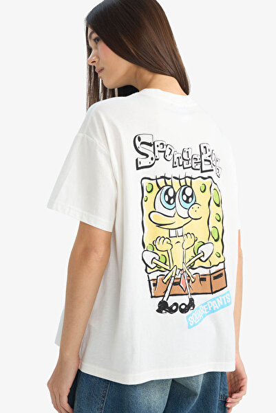 DeFacto SpongeBob velika majica sa leđima Štampano G0847AX26SP
