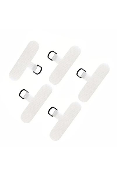 Choice11 5pcs-White 3/5pcs Mobile Phone T-shaped Strap Plate Sheet Cellphone ...