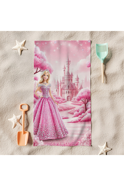 GENELOEM Barbie Beach Towel M7