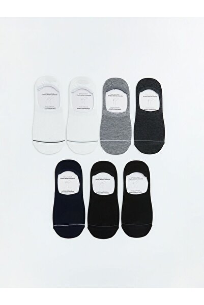 LC Waikiki Lcw Accessories Men's Bamboo Ballerina Socks 7-Pack