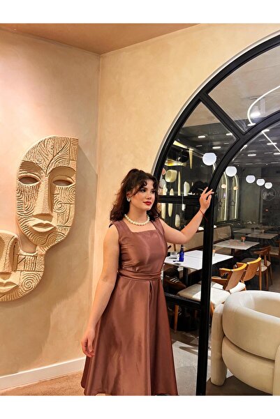 Butik AURA GÜL KURUSU ELBİSE