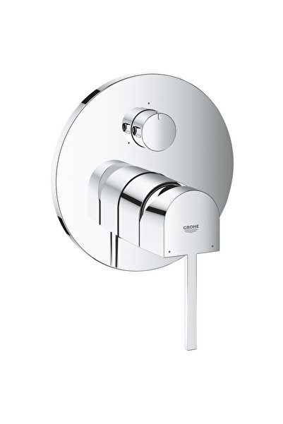 Grohe Μπαταρία ντους Plus 24093003, επίτοιχη, μονολεβιέ, 3 εξόδους, μεταγωγέα...