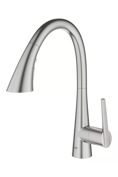 Grohe Zedra 32294DC2 βρύση κουζίνας, ψηλή, τύπου C, με αποσπώμενο ντους, μονο...